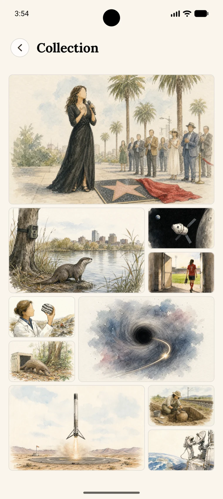 The Good News Digest collection showing many illustrated stories